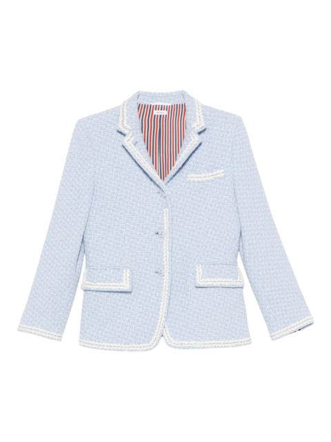 Thom Browne Solid Tweed Sportcoat Women