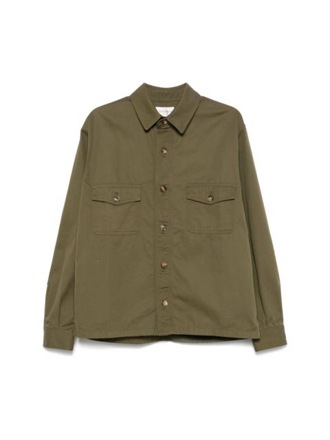Saint Laurent Green Jackets - Shirt Jackets Men