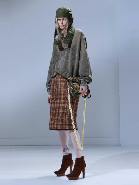 R13 NEW YORK BALLOON CREWNECK