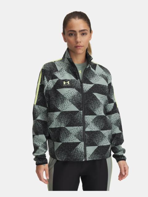 Under Armour Women's UA Challenger Pro Printed Track Jacket