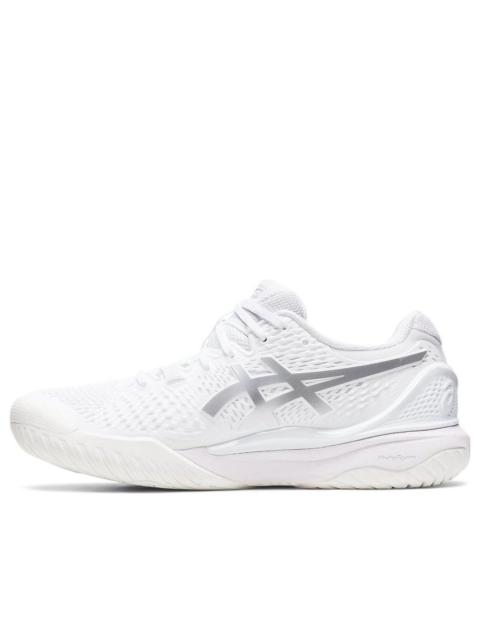 Asics (WMNS) ASICS Gel-Resolution 9 Wide 'White Pure Silver' 1042A226-100