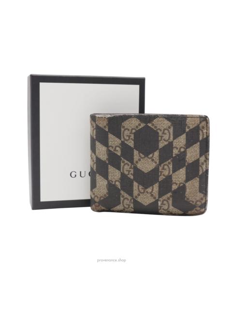 GUCCI Gucci GG Supreme Bifold Wallet - Caleido