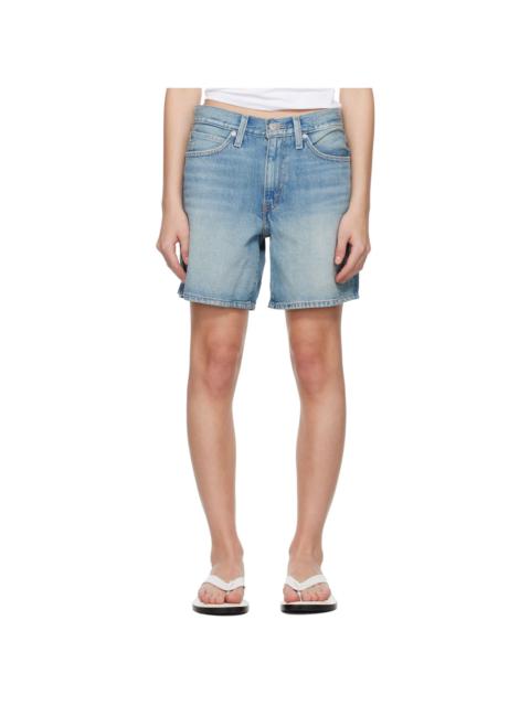 Levi's Blue 94 Baggy Denim Shorts