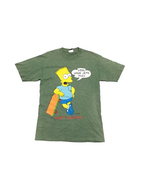 Other Designers Vintage - Vintage 90s Bart Simpson skateboard matt groening