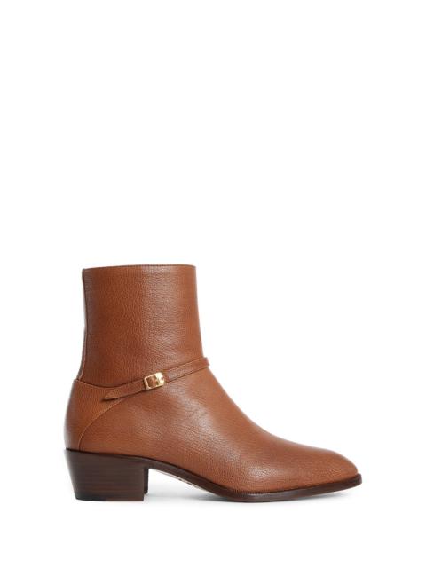 Valentino Pat-Ankle-Boots-In-Kidskin