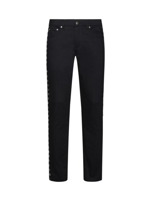 Alexander McQueen Jeans With Eyelits