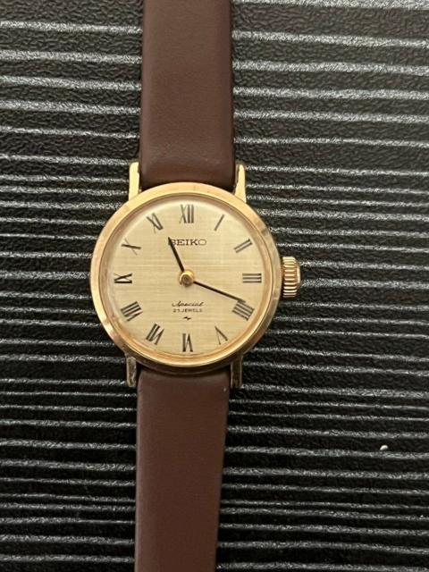 Other Designers Vintage 70s Seiko Special Manual Wind Roman Dial