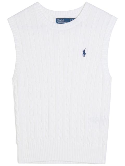 Polo Ralph Lauren Polo Ralph Lauren Cable-knit Cotton Vest