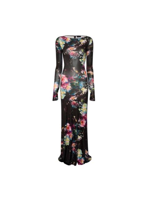 LAPOINTE Jersey Floral Gown