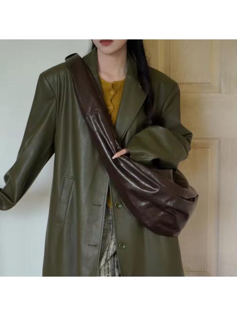 Half Moon PU Leather Bag