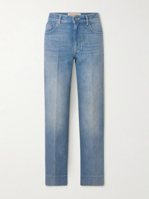 Valentino Mid-rise Straight-leg Jeans