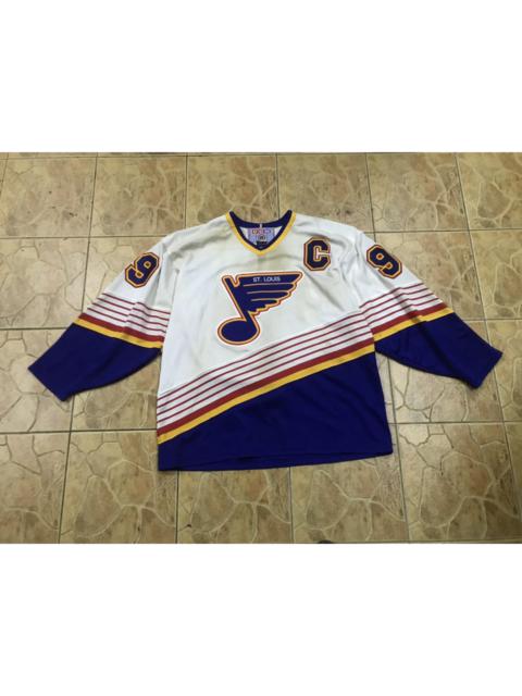 Other Designers Vintage 90s CCM NHL St.Louis Blue Wayne Gretzky