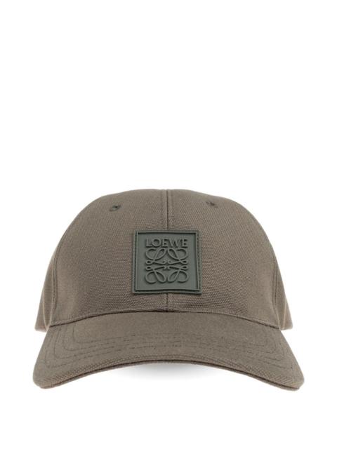 Loewe Loewe Men Logo Cotton Baseball Cap