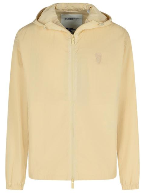 Burberry Burberry Cream Polyamide Jacket Men
