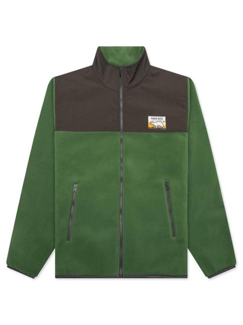 Human Made FLEECE JACKET - GREEN