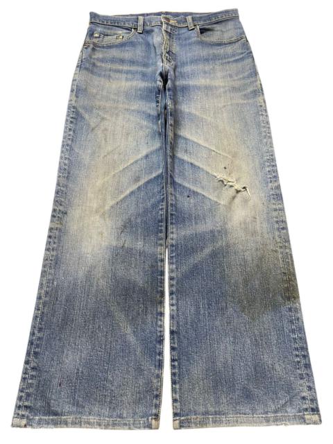 Other Designers Vintage Japanese Brand Mud Faded Wash Style Baggy Jeans