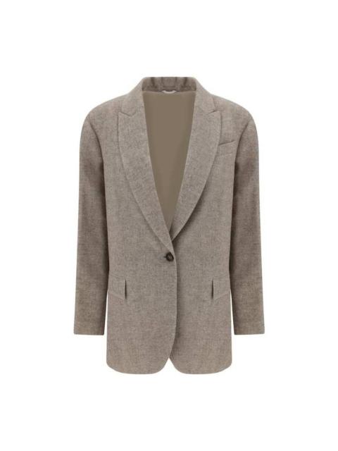 Brunello Cucinelli Brunello Cucinelli Wosand Wool Relaxed Jacket