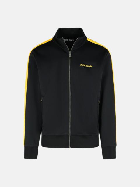 'TRACK' BLACK POLYESTER SWEATSHIRT