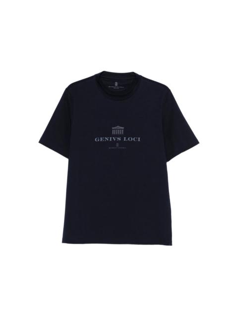 Brunello Cucinelli Brunello Cucinelli Blue T-Shirts & Vests Men