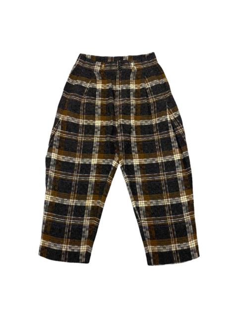 GRAIL🔥ANREALAGE🇯🇵CHECKED KAPITAL STYLE BAGGY TROUSERS PANTS