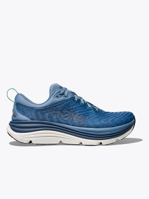 HOKA Men's Gaviota 5 Shoes in Downpour/Thunder Cloud