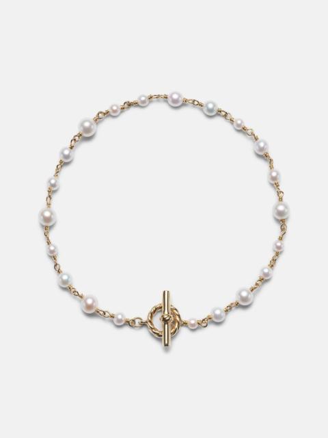 DAVID YURMAN Pearl Classics 18kt gold bracelet with pearls