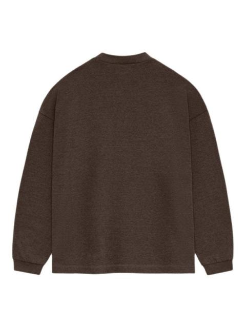 ESSENTIALS Fear of God Essentials SS24 Long Sleeve T-shirt 'Heather Wood' 125SU244202F