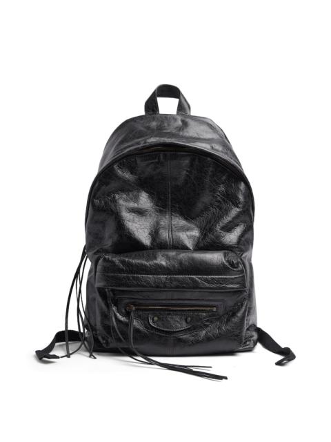 BALENCIAGA Men's Le City Backpack  in Black