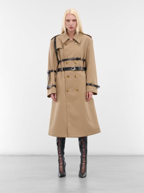 COPERNI Beige Multi-Belt Trench Coat