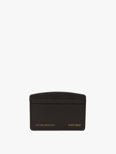 Victoria Beckham Victoria Card Holder In Black Leather