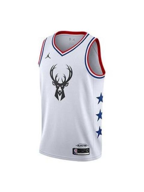 Nike Nike NBA 2019 All-Star Milwaukee Bucks Giannis Antetokounmpo Jersey 'White' AQ7297-100