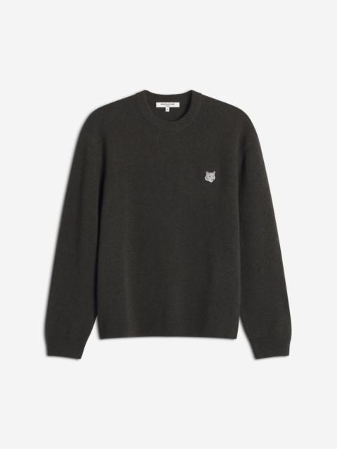 Maison Kitsuné FOX HEAD LAMBSWOOL COMFORT JUMPER