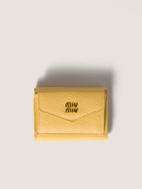 Miu Miu Small leather wallet