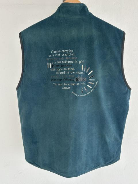 Other Designers Japanese Brand - Adabat Golf Vintage Reversible Vest