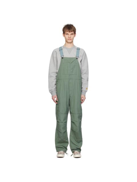 Green Cargo Bib Overalls