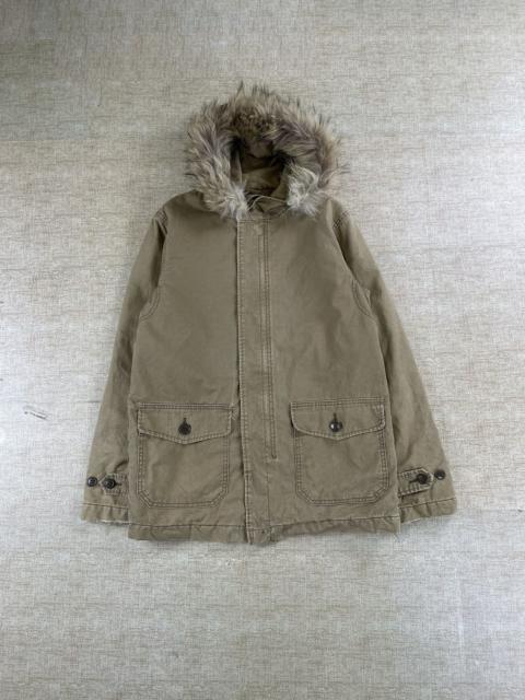 Other Designers Vintage SPELLBOUND JAPAN Faux Fur Hoodie Jacket