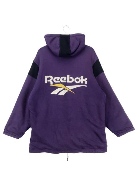 Other Designers Vintage - 90’s Reebok Sherpa Sweater Hoodie