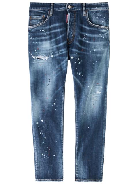 DSQUARED2 Skater Distressed Skinny Jeans