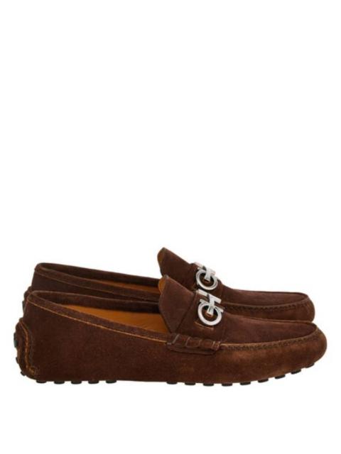 FERRAGAMO Ferragamo Grazioso Gancini Ornament Driver, Size 9 EE