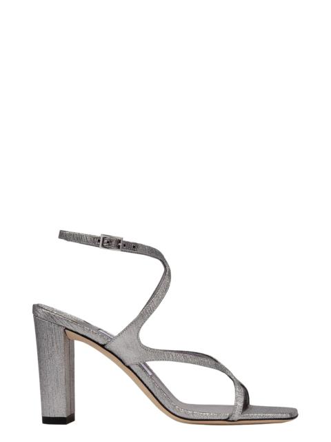 JIMMY CHOO Azie 85 Sandal - Platinum