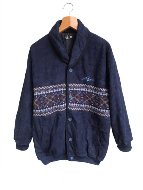 Valentino GIANNI VALENTINO STRIPED CARDIGAN JACKET