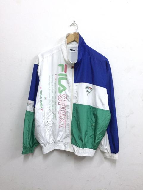 Other Designers Vintage 90s Fila 🇮🇹 ™️ Logo Color Track Jacket