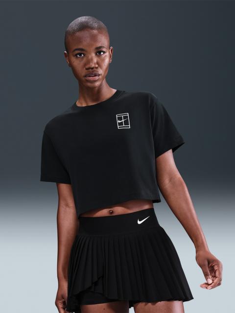 Nike Nike Slam Women's Dri-FIT Short-Sleeve Cropped Tennis T-Shirt