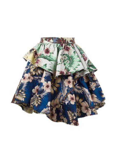Other Designers Floral Print Skirt