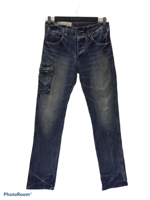 Other Designers Johnbull - John Bull Denim Cargo Pants Acid Wash Skinny