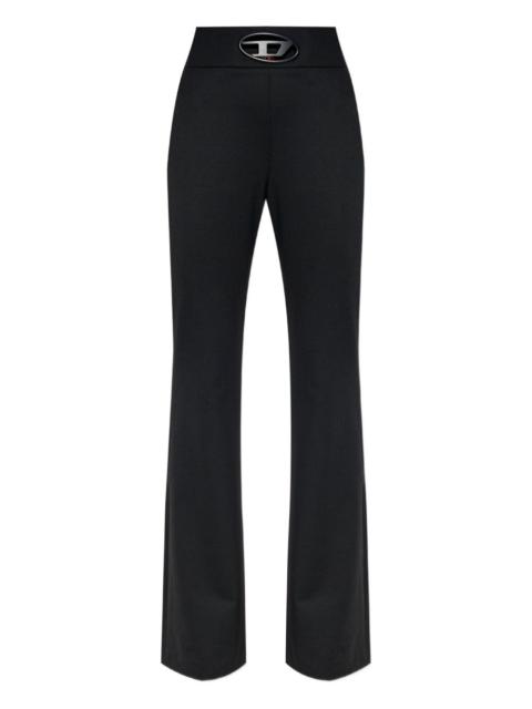 Diesel Women P-Erseus Wool Blend Trousers