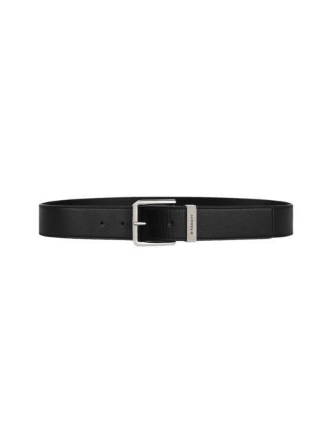 Givenchy Logo Engraved Buckle Belt 'Black'