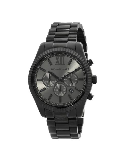 MICHAEL KORS Michael Kors Lexington Chronograph Quartz Black Dial Watch MK9154