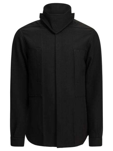 Rick Owens Rick Owens Tower Lightweight Jacket Black