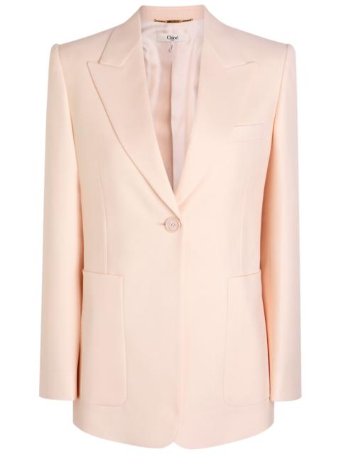 Chloé Chloe Darted Wool Blazer